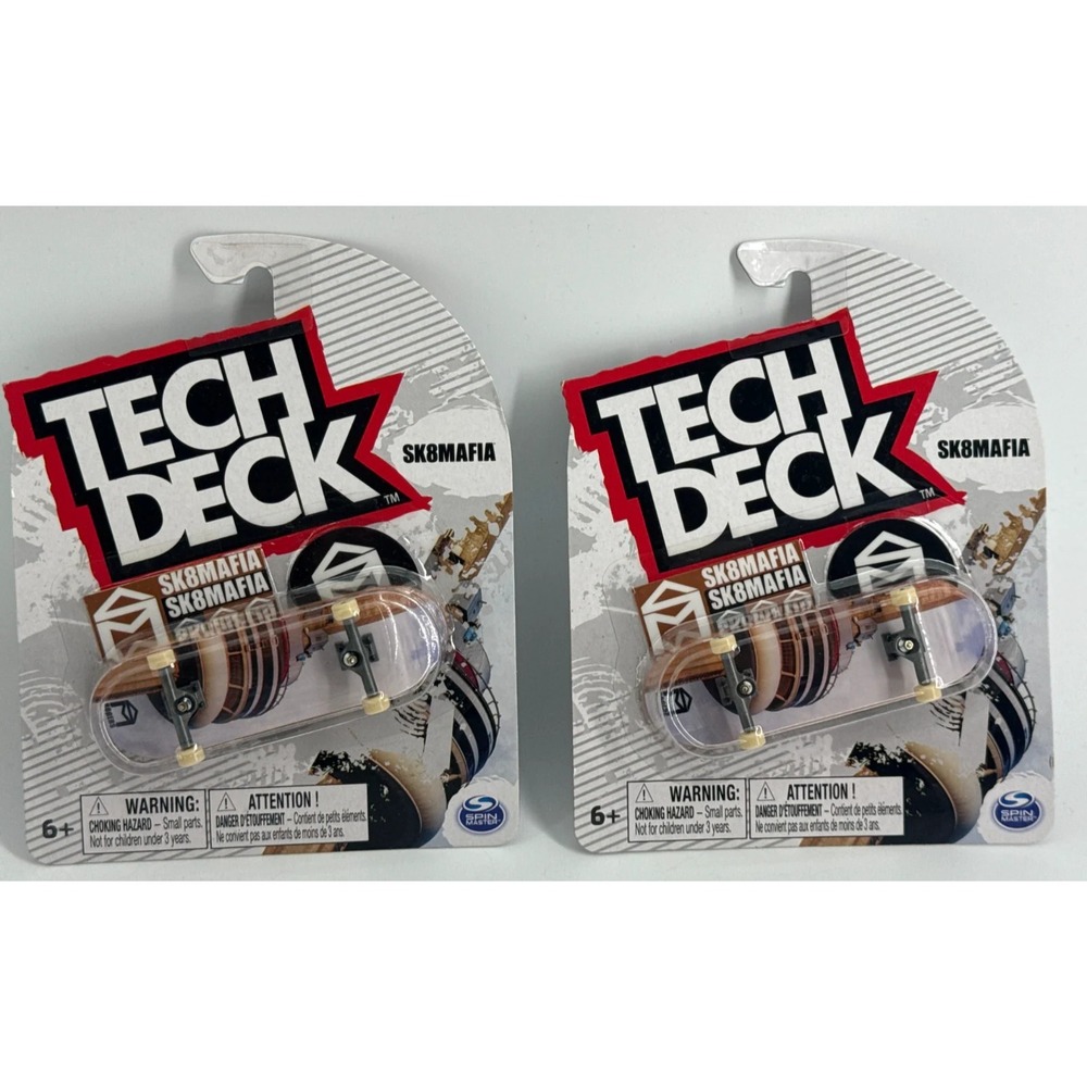 Tech Deck Fingerboard Lot SK8MAFIA Mini Skateboards Spin Master NIP